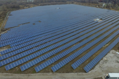 Перша сонячна станція у Нікополі побудована, зелений тариф ухвалено, відкриття очікується наприкінці січня