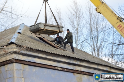 В Нікополі ремонтують будинки за кошти з місцевого бюджету