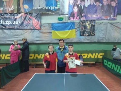 П'ять спортсменів представляли Нікополь на Всеукраїнському турнірі з настільного тенісу