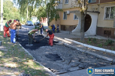 В нашому місті продовжуються роботи з благоустрою