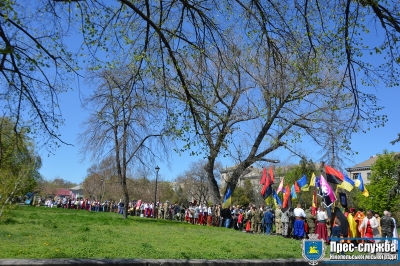 У Нікополі відзначили 370-ю річницю обрання Богдана Хмельницького Гетьманом України