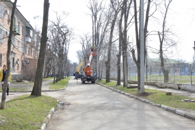 Вуличне освітлення по вул.Трубченка