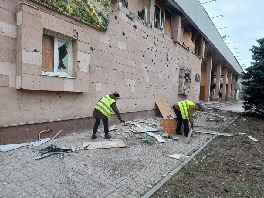 Про ліквідацію наслідків обстрілів