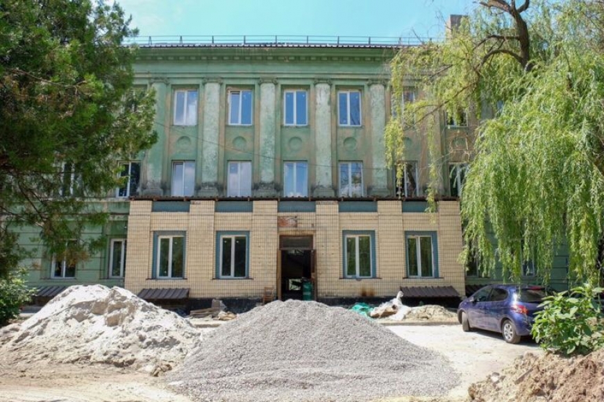 Триває реконструкція дитячої лікарні