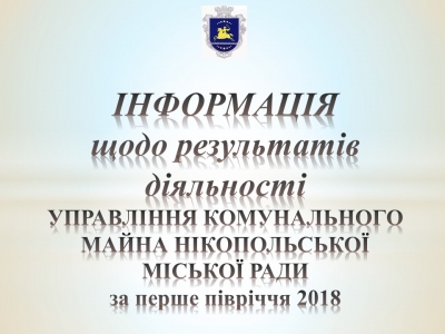 Звіт управління комунального майна
