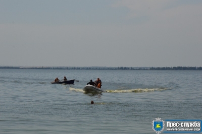 На міському пляжі влаштували надзвичайну ситуацію
