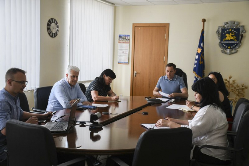 Зустріч Нікопольського міського голови з керівником Антикорупційної ініціативи ЄС в Україні (EUACI)