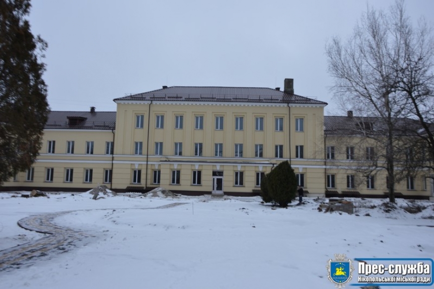 Реконструкція дитячої лікарні в Нікополі зроблена на 80 відсотків