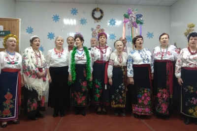 Святкування Новорічних свят в територіальному центрі