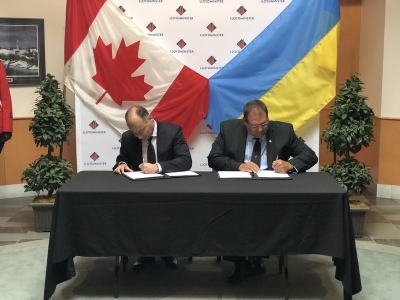 Ллойдмінстер (Канада) та Нікополь (Україна) уклали історичну Угоду міст-побратимів