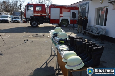 У рятувальників Нікополя - нова пожежна машина